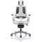 Zure Elastomer Executive Chair, Headrest, Height Adjustable Arms, Grey