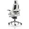 Zure Leather Executive Chair with Headrest - Black