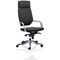 Xenon High Back Executive Chair, Headrest, Fixed Height Arms, Black