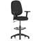 Eclipse Plus I Lever Task Operator Chair With High Rise Draughtsman Kit With Height Adjustable Arms Black
