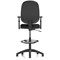 Eclipse Plus I Lever Task Operator Chair With High Rise Draughtsman Kit With Height Adjustable Arms Black