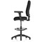 Eclipse Plus I Lever Task Operator Chair With High Rise Draughtsman Kit With Height Adjustable Arms Black