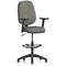Eclipse Plus I High Rise Operator Chair, Height Adjustable Arms, Charcoal