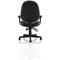 Jackson High Back Executive Chair, Height Adjustable Arms, Black