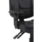 Jackson High Back Executive Chair, Height Adjustable Arms, Black