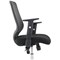 Relay Task Black Mesh Back, Operator Chair, Height Adjustable Arms, Black