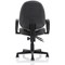 Jackson High Back Executive Chair, Fixed Height Arms, Black