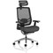 Ergo Click Mesh Back Operator Chair, Headrest, Height Adjustable Arms, Black