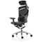 Ergo Click Mesh Back Operator Chair, Headrest, Height Adjustable Arms, Black