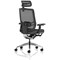 Ergo Click Mesh Back Operator Chair, Headrest, Height Adjustable Arms, Black