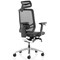 Ergo Click Mesh Operator Chair, Headrest, Height Adjustable Arms, Black