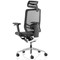 Ergo Click Mesh Operator Chair, Headrest, Height Adjustable Arms, Black