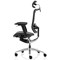 Ergo Click Mesh Operator Chair, Headrest, Height Adjustable Arms, Black