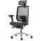 Ergo Click Mesh Operator Chair, Headrest, Height Adjustable Arms, Black