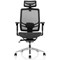 Ergo Click Mesh Operator Chair, Headrest, Height Adjustable Arms, Black