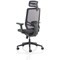 Ergo Twist Mesh Operator Chair, Headrest, Height Adjustable Arms, Black