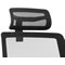 Ergo Twist Mesh Operator Chair, Headrest, Height Adjustable Arms, Black