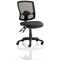 Eclipse Plus II Deluxe Mesh Back Operator Chair, Black