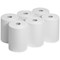 Scott 1-Ply Slimroll Towel Roll, White, Pack of 6