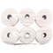 Scott 1-Ply Slimroll Towel Roll, White, Pack of 6