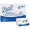 Scott Essential 1-Ply Interfold Hand Towels, White, Pack of 5100