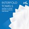 Scott Essential 1-Ply Interfold Hand Towels, White, Pack of 5100