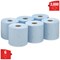 Wypall L10 1-Ply Wiper Roll Control Centrefeed Roll, 190m, Blue Pack of 6