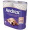 Andrex Ultimate Quilts Toilet Roll, 3-Ply, 115 Sheets Per Roll, 6x4 Pack of 24