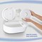 Kimberley Clark Aquarius Mini Twin Centrefeed Toilet Tissue Dispenser, White