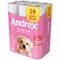 Andrex Family Toilet Roll, 2-Ply, 170 Sheets Per Roll, Pack of 24