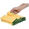 Wypall Microfibre Cloth, 400x400mm, Yellow, Pack of 6