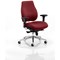 Chiro Plus Ergo Posture Chair, Height Adjustable Arms, Ginseng Chilli