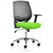Dura Task Operator Chair, Fixed Height Arms, Myrrh Green