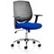 Dura Task Operator Chair, Black Back, Stevia Blue
