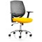 Dura Task Operator Chair, Black Back, Senna Yellow