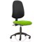 Eclipse XL 3 Lever Task Operator Chair, Black Back, Myrrh Green