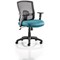 Portland Task Operator Mesh Back Chair, Height Adjustable Arms, Maringa Teal