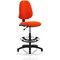 Eclipse Plus I High Rise Operator Chair, Tabasco Orange