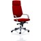 Xenon High Back Executive Chair, Headrest, Fixed Height Arms, Bergamot Cherry