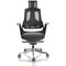 Zure Executive Mesh Back Chair, Headrest, Height Adjustable Arms, Charcoal