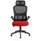 Iris Task Mesh Back Operator Chair, Headrest, Folding Arms, Bergamot Cherry