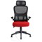 Iris Task Operator Chair, Black Mesh Back, Bergamot Cherry Fabric Seat, With Headrest
