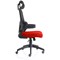 Iris Task Mesh Back Operator Chair, Headrest, Folding Arms, Bergamot Cherry