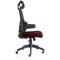Iris Task Mesh Back Operator Chair, Headrest, Folding Arms, Ginseng Chilli