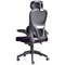Iris Task Mesh Back Operator Chair, Headrest, Folding Arms, Tansy Purple