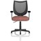 Camden Mesh Back Chair, Fixed Height Arms, Rivet Forge