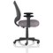 Camden Mesh Back Chair, Fixed Height Arms, Rivet Fuse