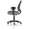 Camden Mesh Back Chair, Fixed Height Arms, Rivet Fuse