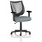 Camden Mesh Back Chair, Fixed Height Arms, Rivet Tensile