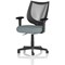 Camden Mesh Back Chair, Fixed Height Arms, Rivet Tensile
